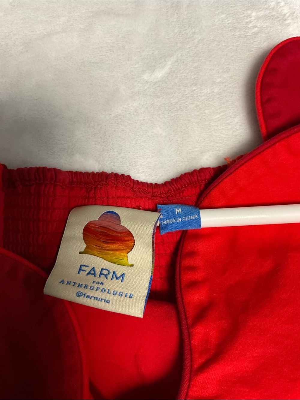 FARM Rio Strapless Heart Mini Dress - Picture 6 of 15